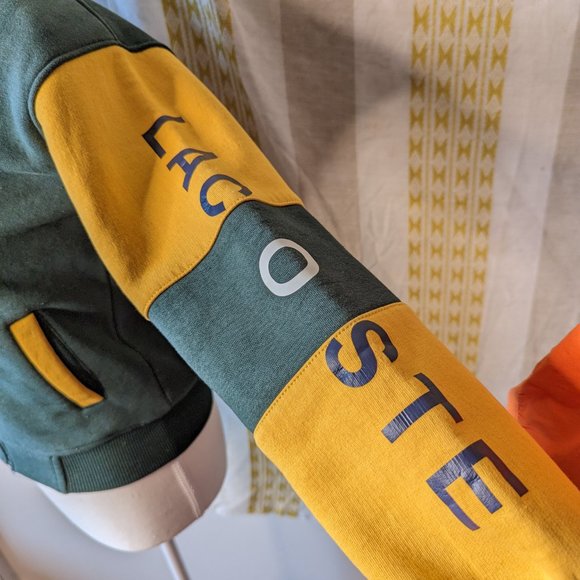 XS vintage Lacoste zip-up sweater with brand detailing - Picture 2 of 4